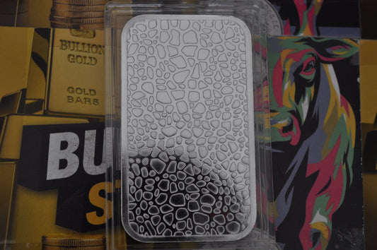 1oz Silver Bar | Pioneer Metals | .999 Fine Silver | Stackable Bullion Bar