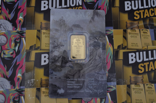 PAMP Suisse 5g Gold Bar – The Buddha | .9999 Fine Gold