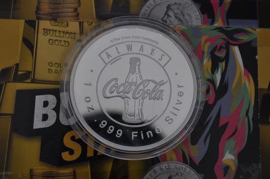 Coca-Cola® 1oz Silver Polar Bear Round | .999 Fine Silver | Official Licensed Collectible