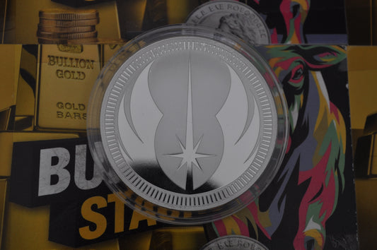 2023 Niue 1oz Silver $2 Star Wars Jedi Order Crest | .999 Fine Silver | New Zealand Mint