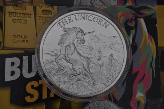 1oz Silver “The Unicorn” Coin | Intaglio Mint | .999 Fine Silver | Mythical Creatures Series | High Relief