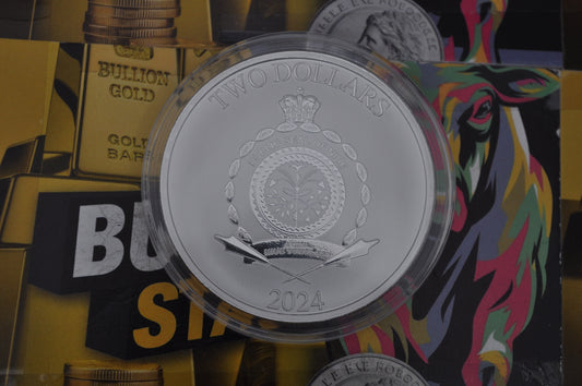 2024 Niue 1oz Silver $2 Star Wars: Grogu “Baby Yoda” BU Coin | .999 Fine Silver | Official Licensed Collectible