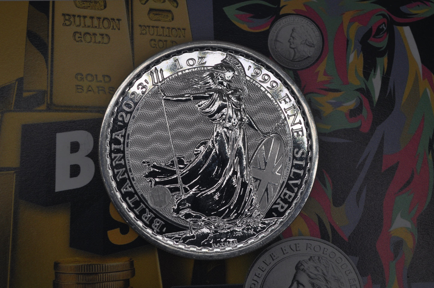 2023 1oz Silver Britannia Coin β King Charles III