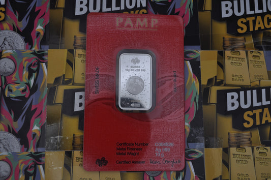 The 10g PAMP Lunar Legend Series “Year of the Snake” Silver Bar (2025)