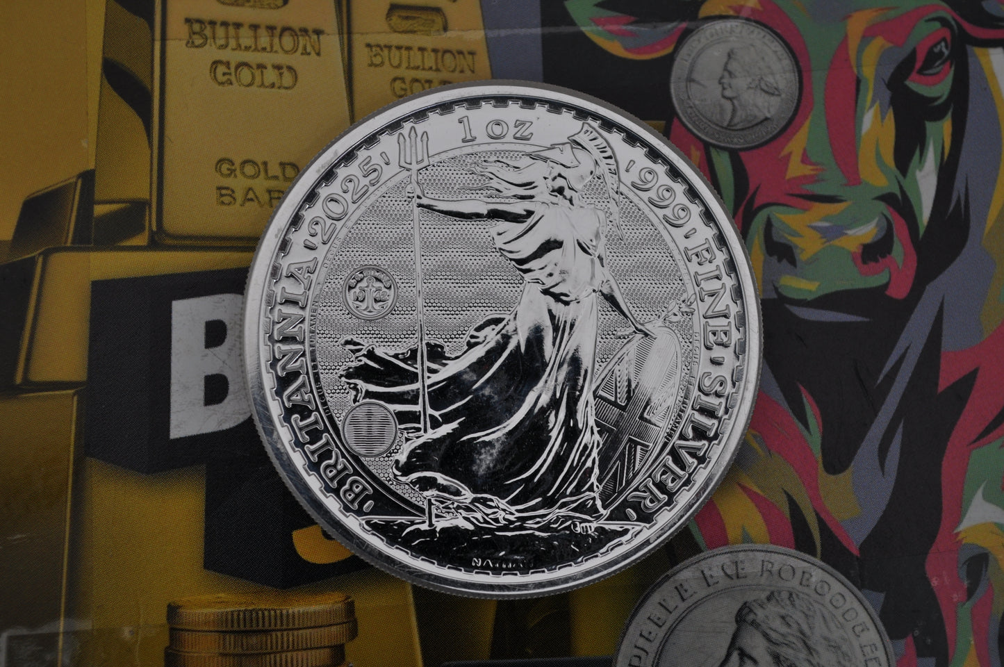 2025 1oz Silver Britannia | Tilawa Privy Mark | .999 Fine Silver | The Royal Mint