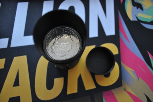 3D Printed Coin Tubes | Fits 1oz Silver Rounds in Capsules