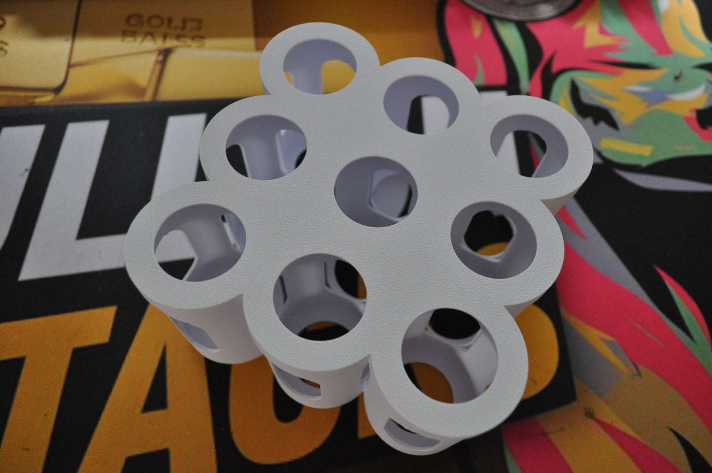 Bullion Stacks 90-Coin Storage Box | 3x3 Format with Lid | Fits 1oz Coins in Capsules up to 46mm