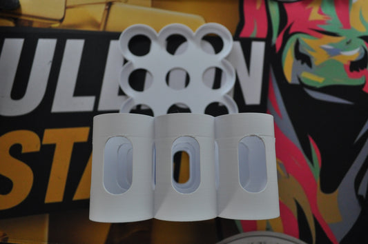 Bullion Stacks 90-Coin Storage Box | 3x3 Format with Lid | Fits 1oz Coins in Capsules up to 46mm