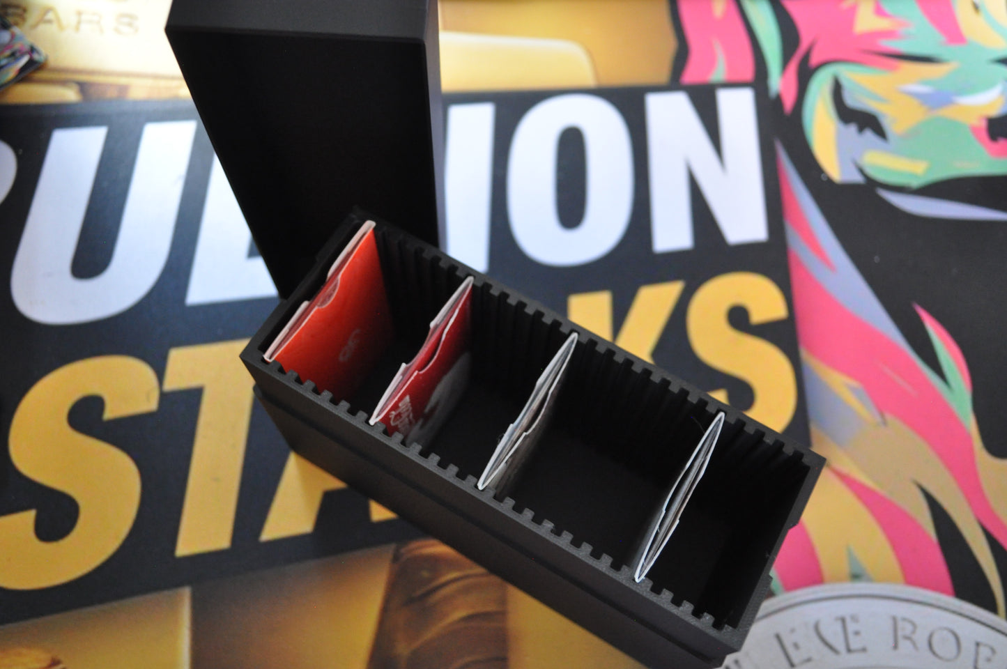 Bullion Stacks Carded Bullion Storage Box Fits 25 Sleeved Bars Vertically