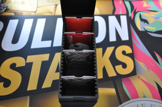 Bullion Stacks Carded Bullion Storage Box Fits 25 Sleeved Bars Vertically