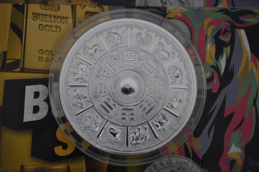 2026 Apmex 1oz Silver Lunar Calendar Series: Year of the Horse Round