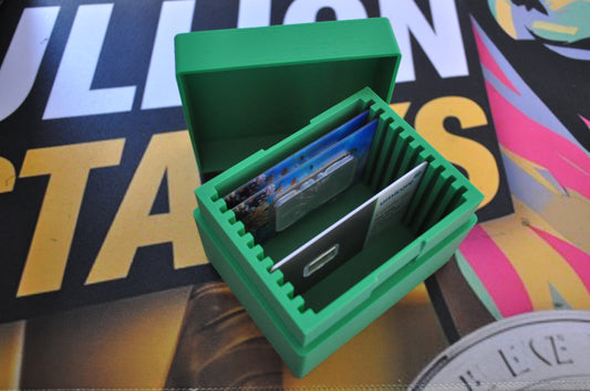 Bullion Stacks Carded Bullion Storage Box | Fits 10 Carded Bars Horizontally