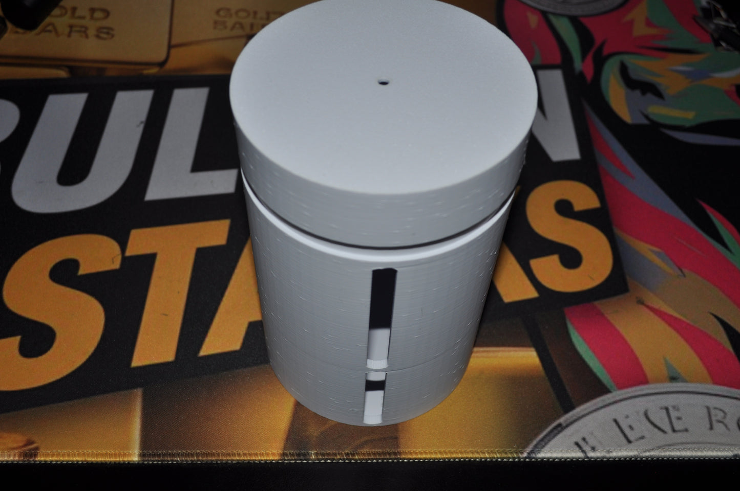 Bullion Stacks Storage Box β Holds 10x 10oz Coins in Capsules