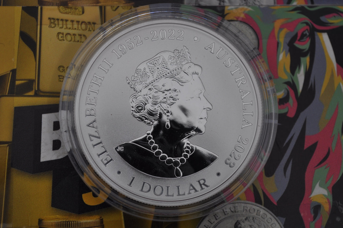2023 Emperor Penguin 1oz Silver Coin - $1 Australian Antarctic Territory –  | Limited Mintage 25,000 | In Capsule