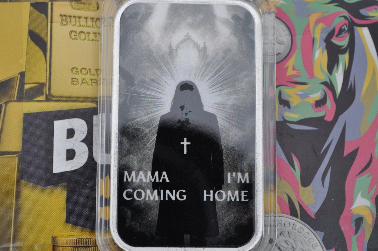 1oz Silver Bar – Mama I’m Coming Home | Ozzy Osbourne | Limited Mintage 666 | .999 Fine Silver