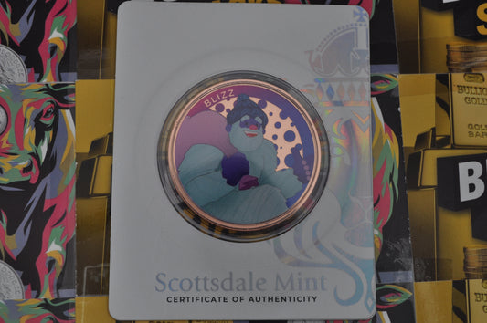 Scottsdale Crew Blizz the Yeti | Colorized Collectible | 1oz Pure Copper