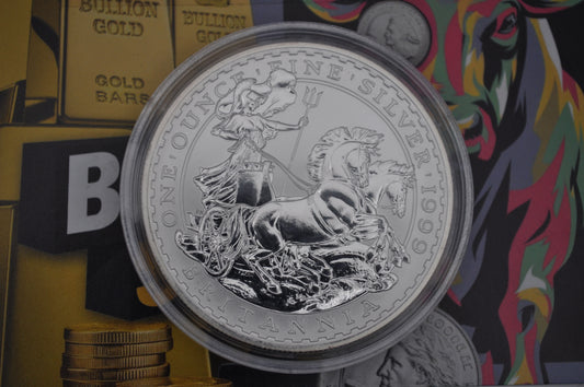 1999 1oz Silver Britannia Coin