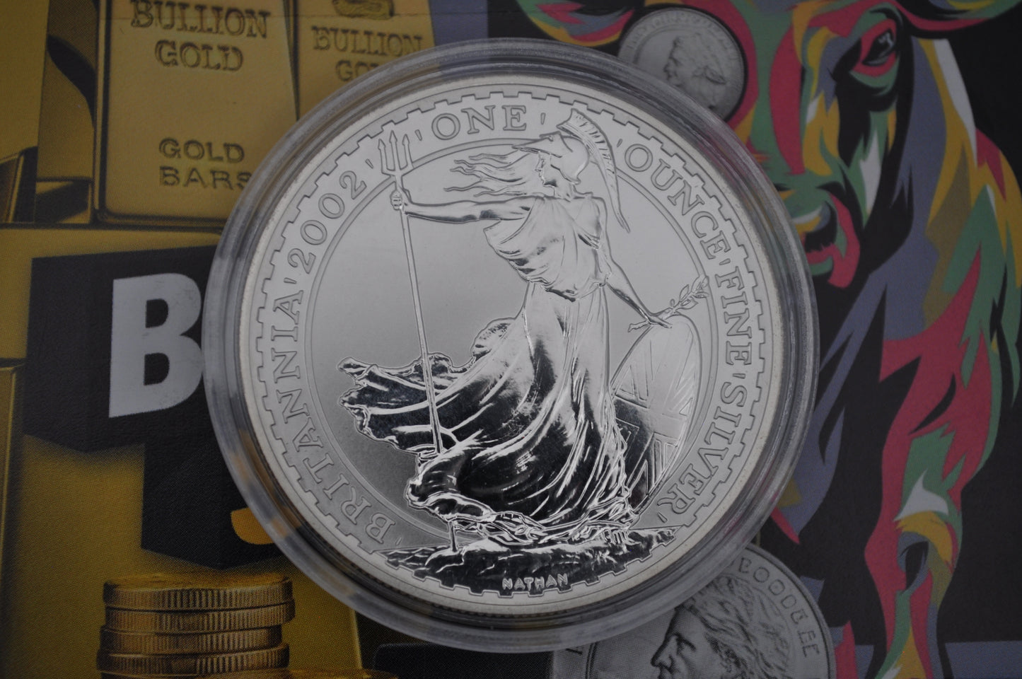 2002 1oz Silver Britannia Coin