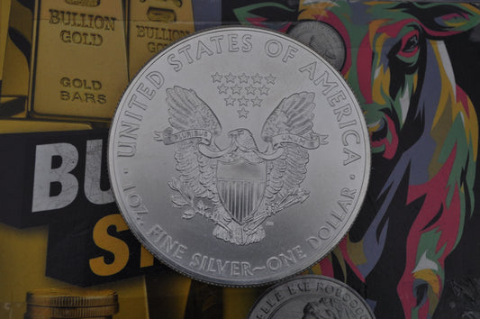 2014 1oz American Silver Eagle | US Mint | .999 Fine Silver | In Square Capsule
