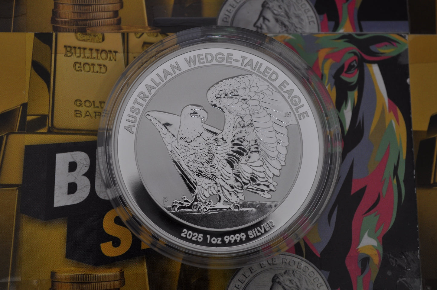2025 Australia 1oz Silver Wedge-Tailed Eagle | Perth Mint | .9999 Fine Silver | BU Coin