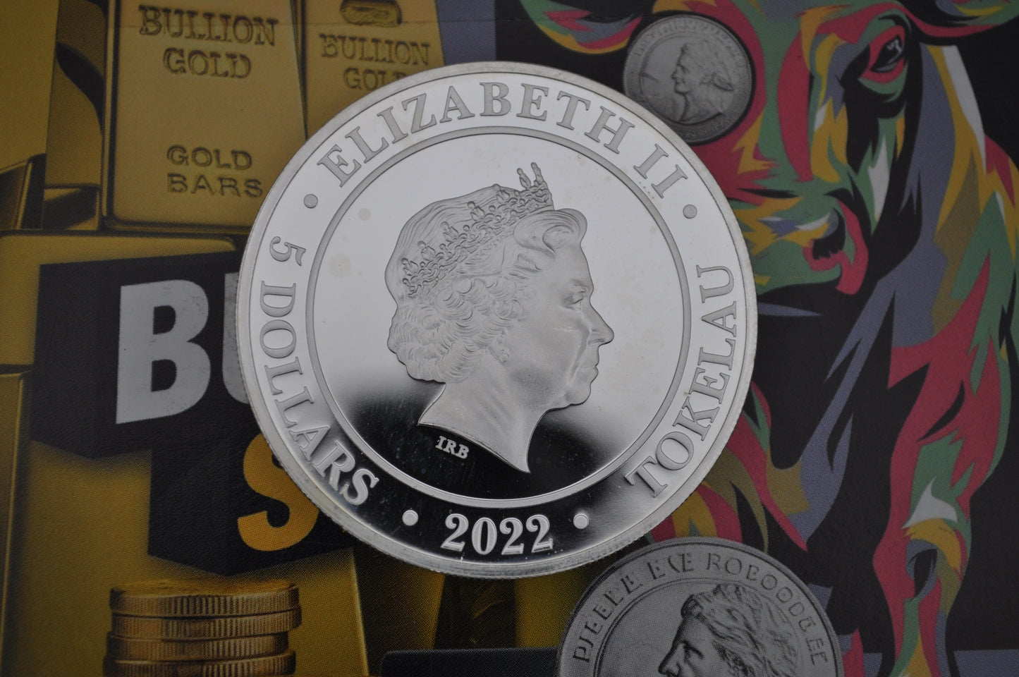 2022 1oz Silver Goddess Europa Bullion Coin