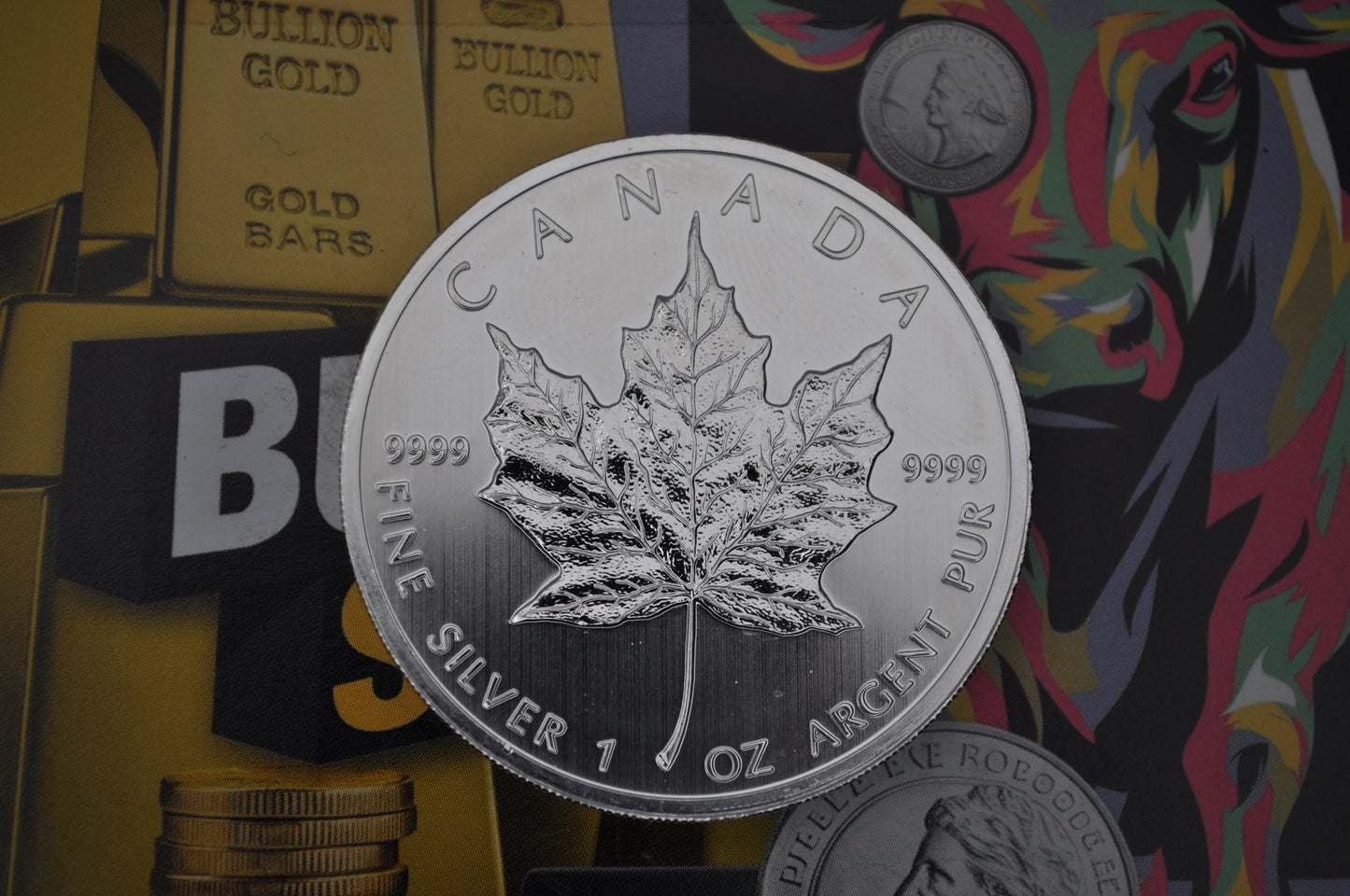 2012 1oz Silver Canadian Maple Coin
