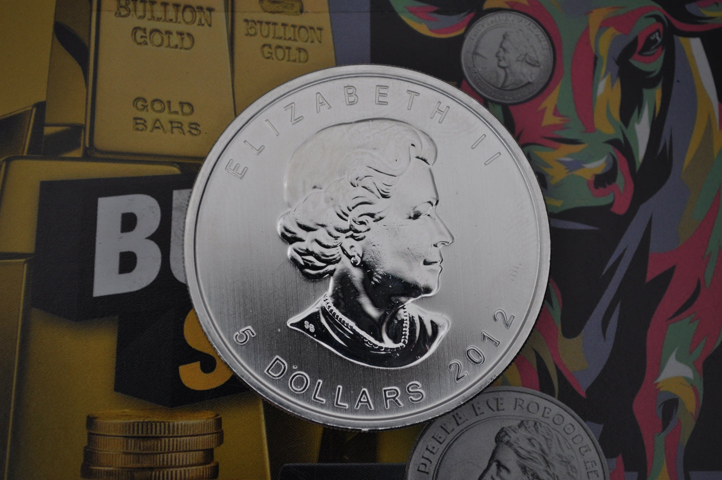 2012 1oz Silver Canadian Maple Coin