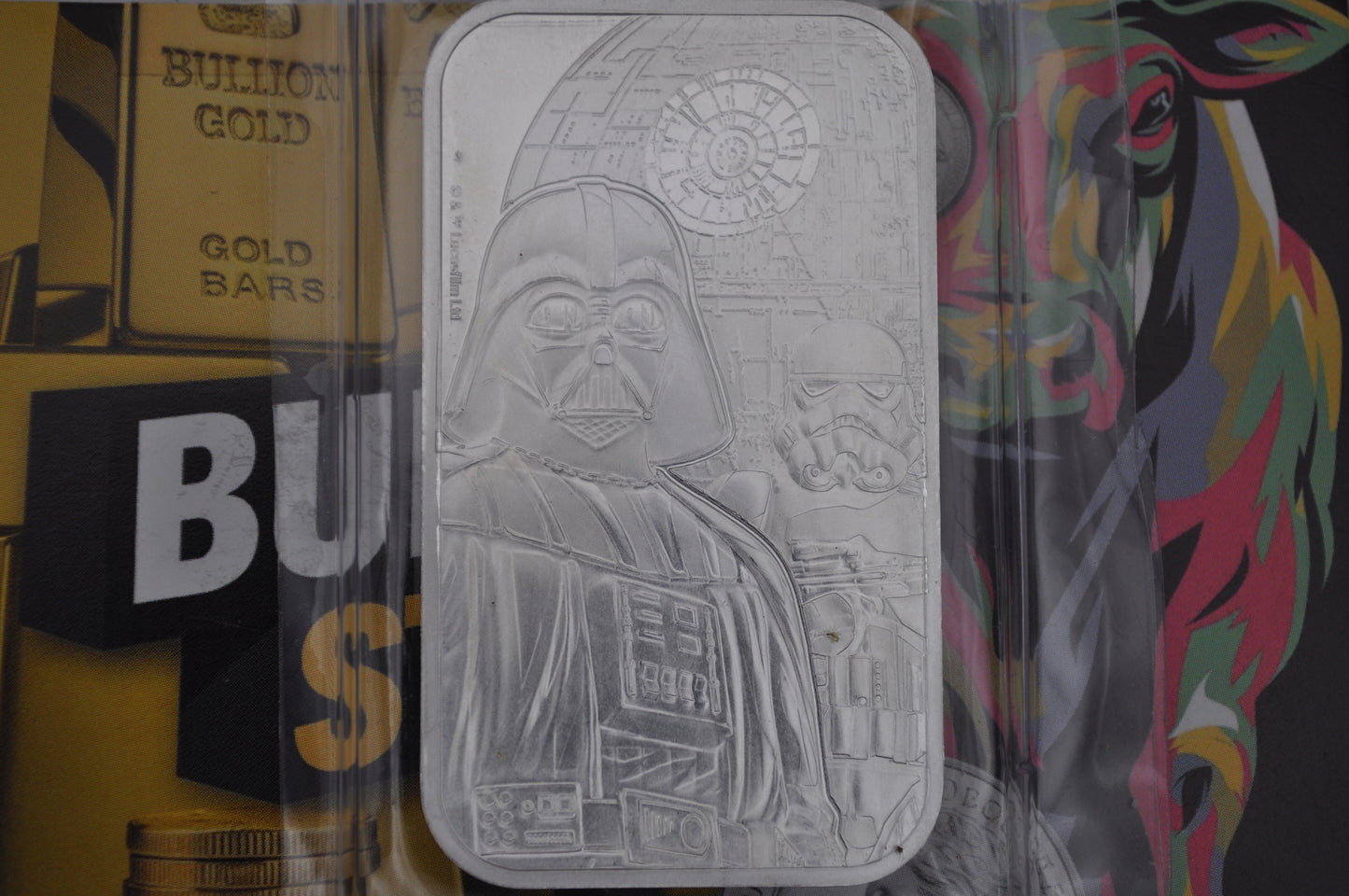 Star Wars™ ‘Dark Side’ 1oz Minted Silver Bar – The Royal Mint