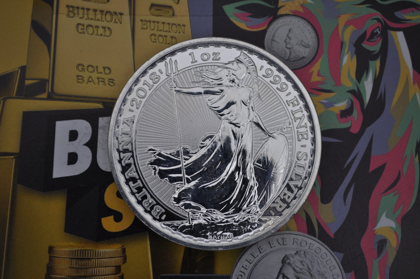 2018 1oz Silver Britannia Coin