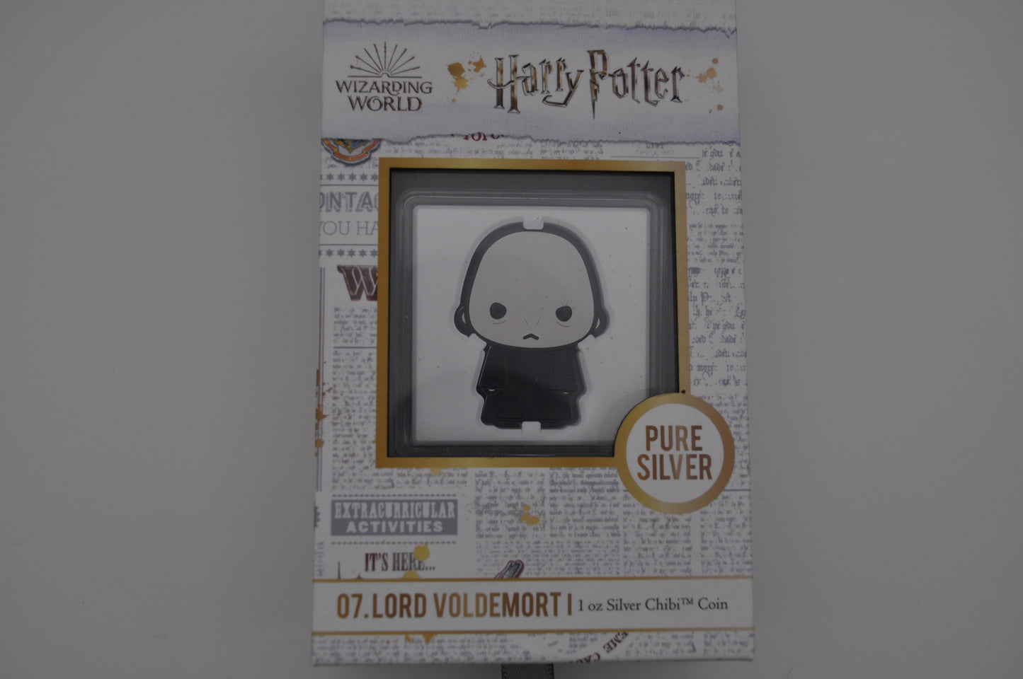 Niue 1oz Lord Voldemort Chibi Coin – .999 Fine Silver – Officially Licensed