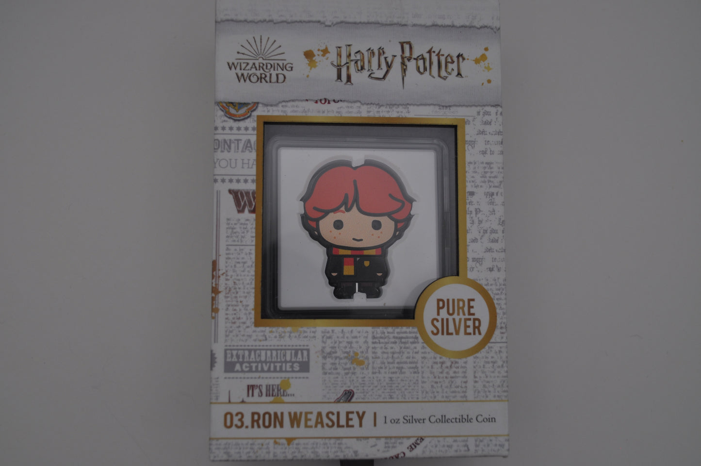 Niue 1oz Ron Weasley Chibi Coin – .999 Fine Silver – Officially Licensed