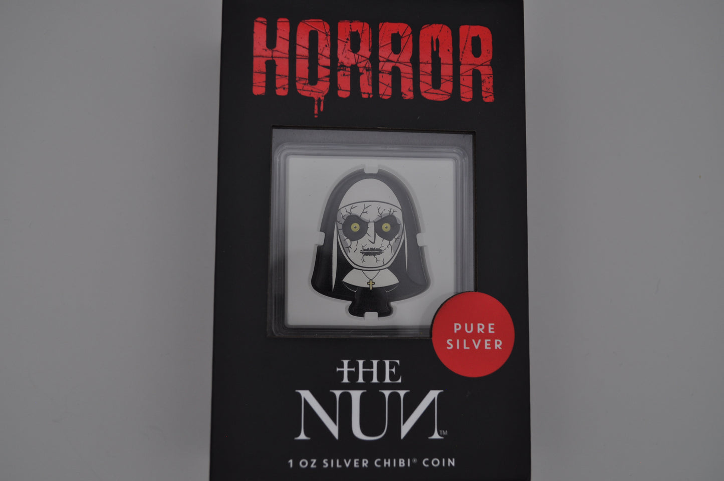 Niue 1oz The Nun Chibi Coin – “This is Horror” Series – .999 Fine Silver – Officially Licensed