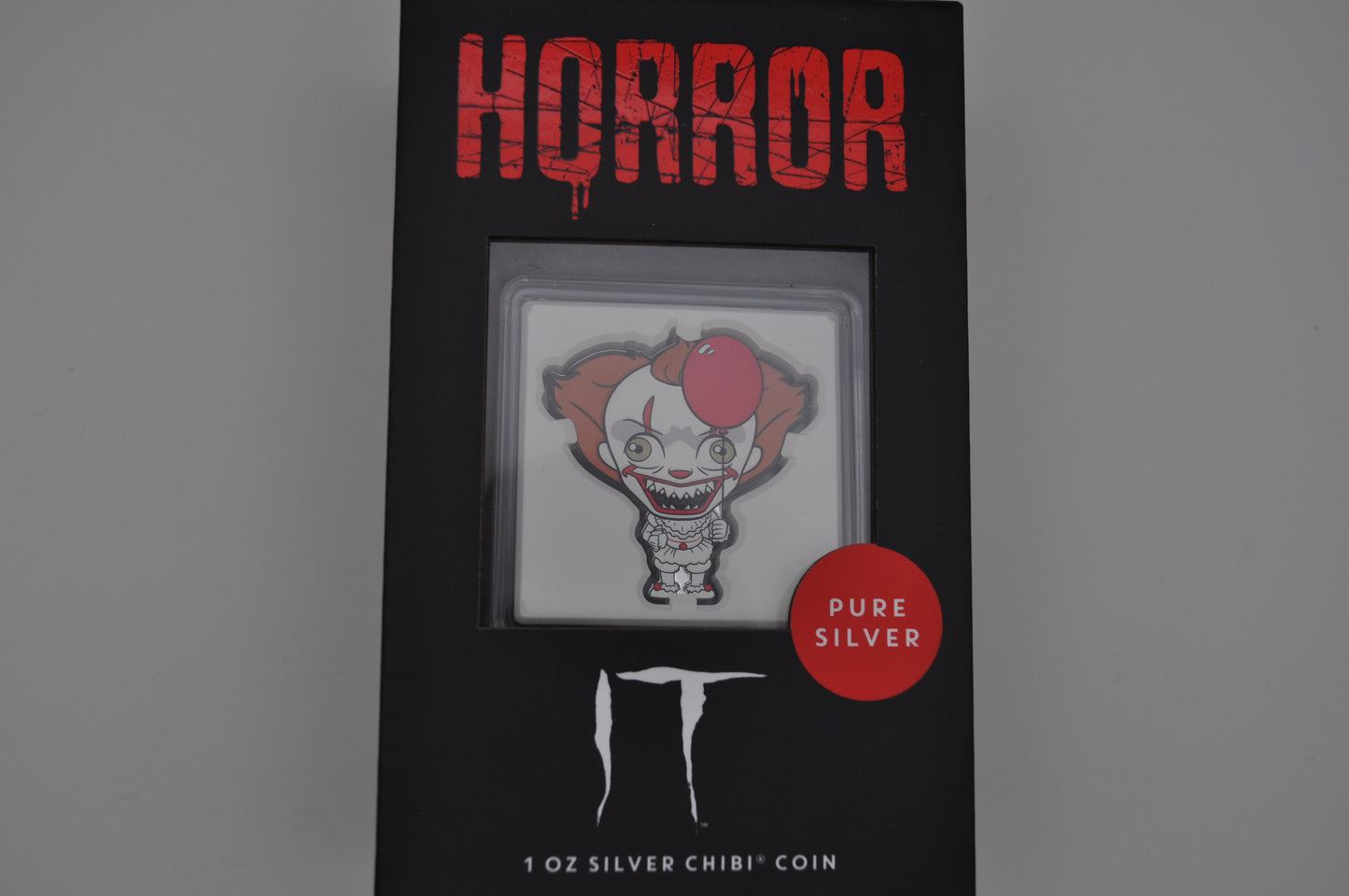 Niue 1oz IT Chibi Coin – “This is Horror” Series – .999 Fine Silver – Officially Licensed