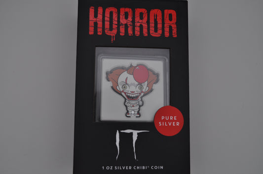 Niue 1oz IT Chibi Coin – “This is Horror” Series – .999 Fine Silver – Officially Licensed