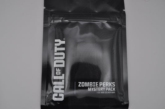 The 1oz Silver Call of Duty™: Zombie Perks Bar Mystery Pack