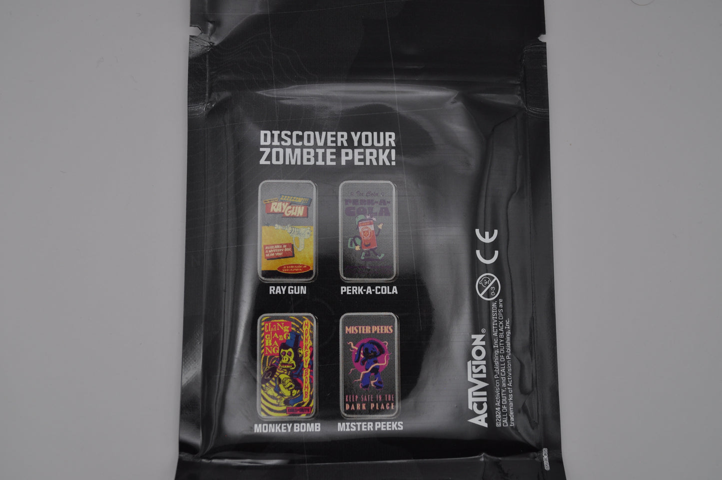 The 1oz Silver Call of Duty™: Zombie Perks Bar Mystery Pack