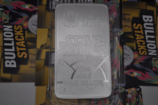 10oz Silver Bar – Star Wars™ | The Royal Mint | .999 Fine Silver