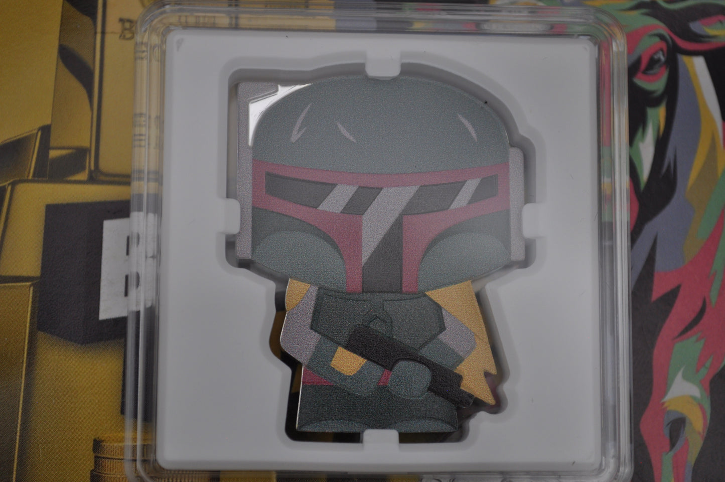 2020 1oz Silver Star Wars™ Chibi® Coin – Boba Fett™ | New Zealand Mint | .999 Fine Silver