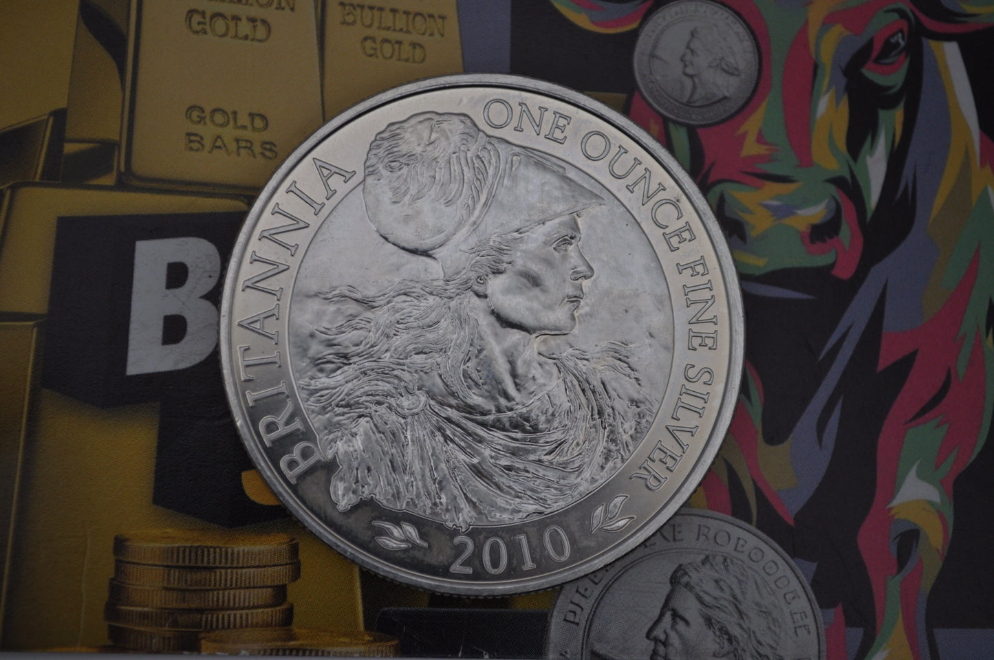 2010 1oz Silver Britannia Coin