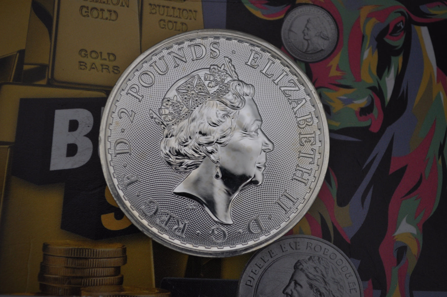 2018 1oz Silver Britannia – Dog Privy Mark
