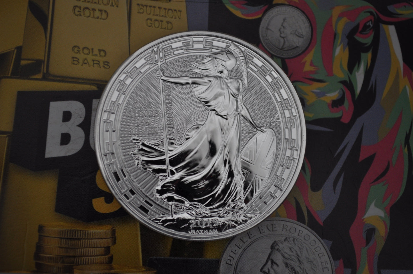 2019 1oz Silver Britannia – Oriental Border Edition