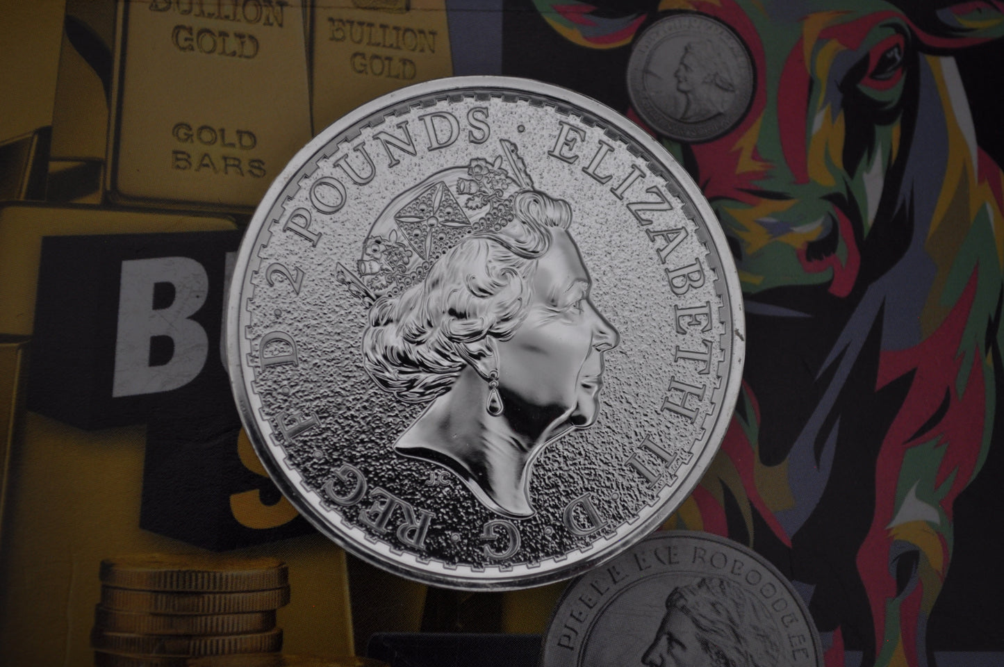 2016 1oz Silver Britannia – Monkey Privy Mark