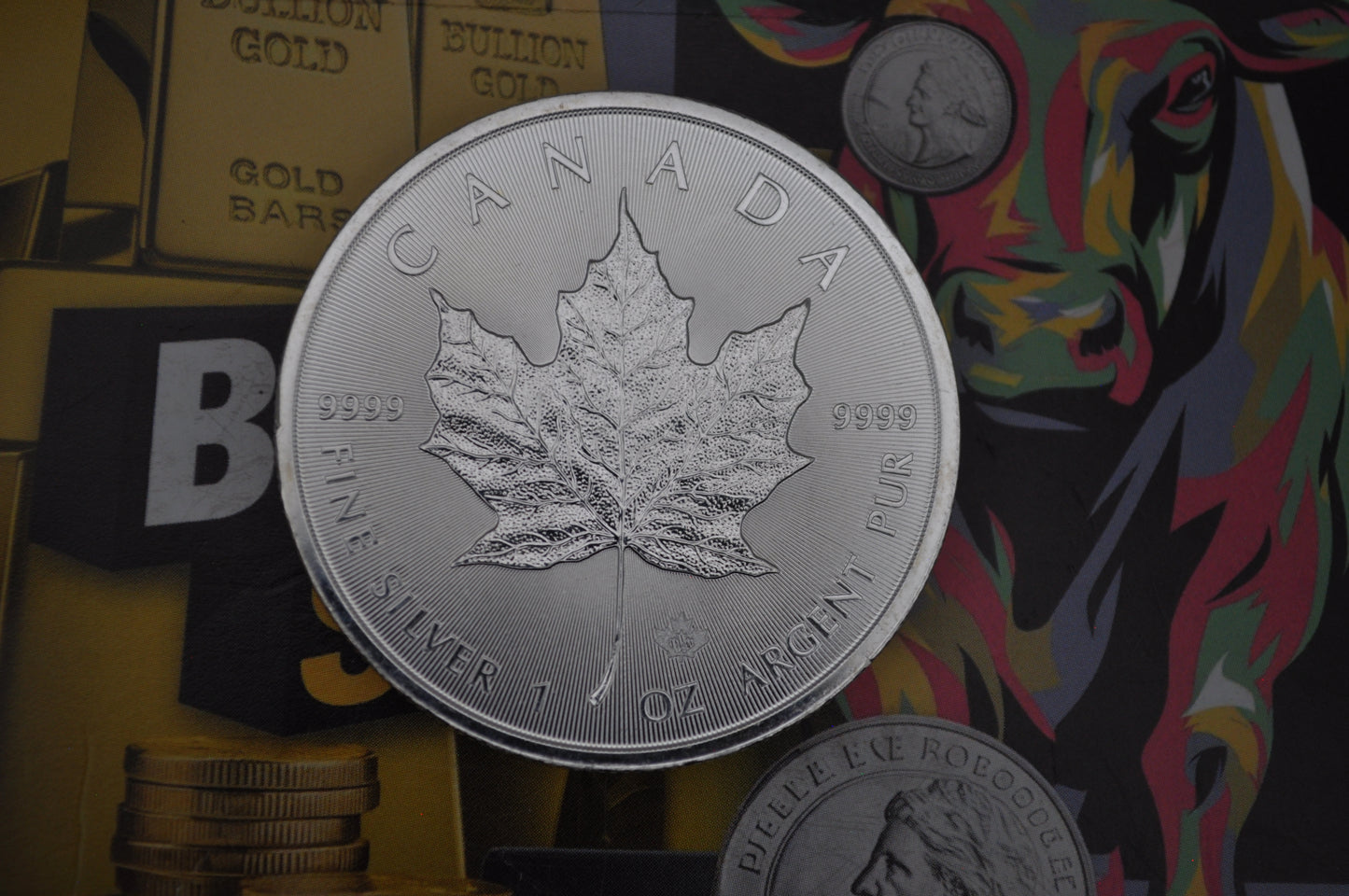 2018 1oz Silver Canadian Maple Coin