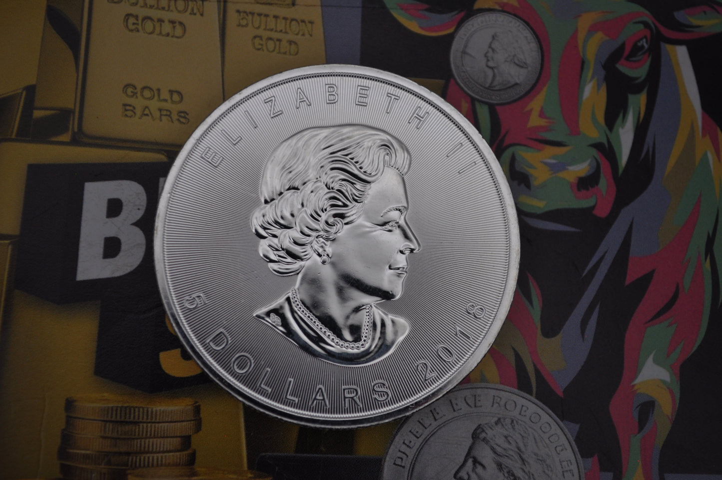 2018 1oz Silver Canadian Maple Coin