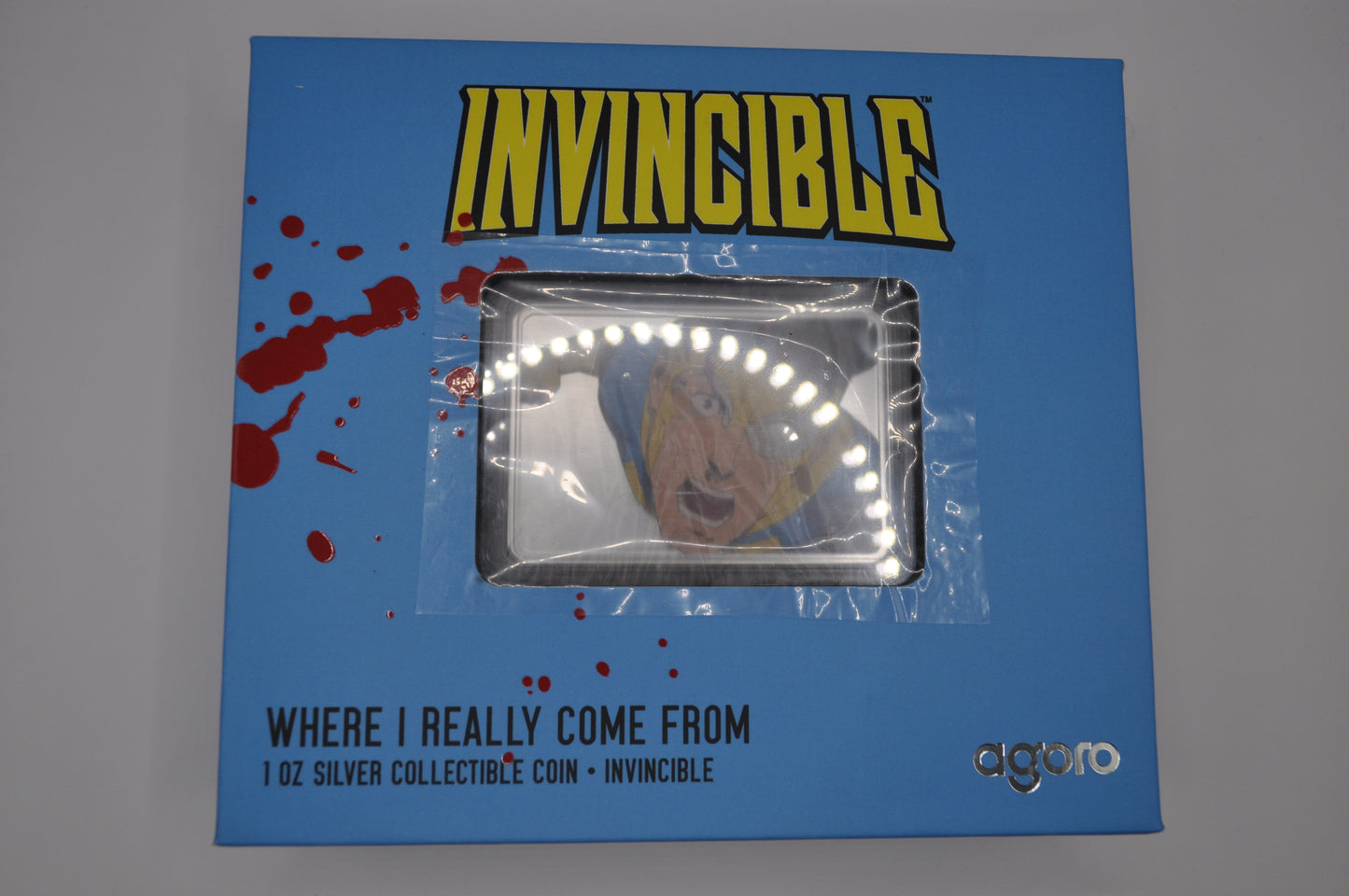 Invincible™ – “Where I Really Come From” 1oz Silver Collectible Coin | .999 Fine Silver | Agoro Official Release