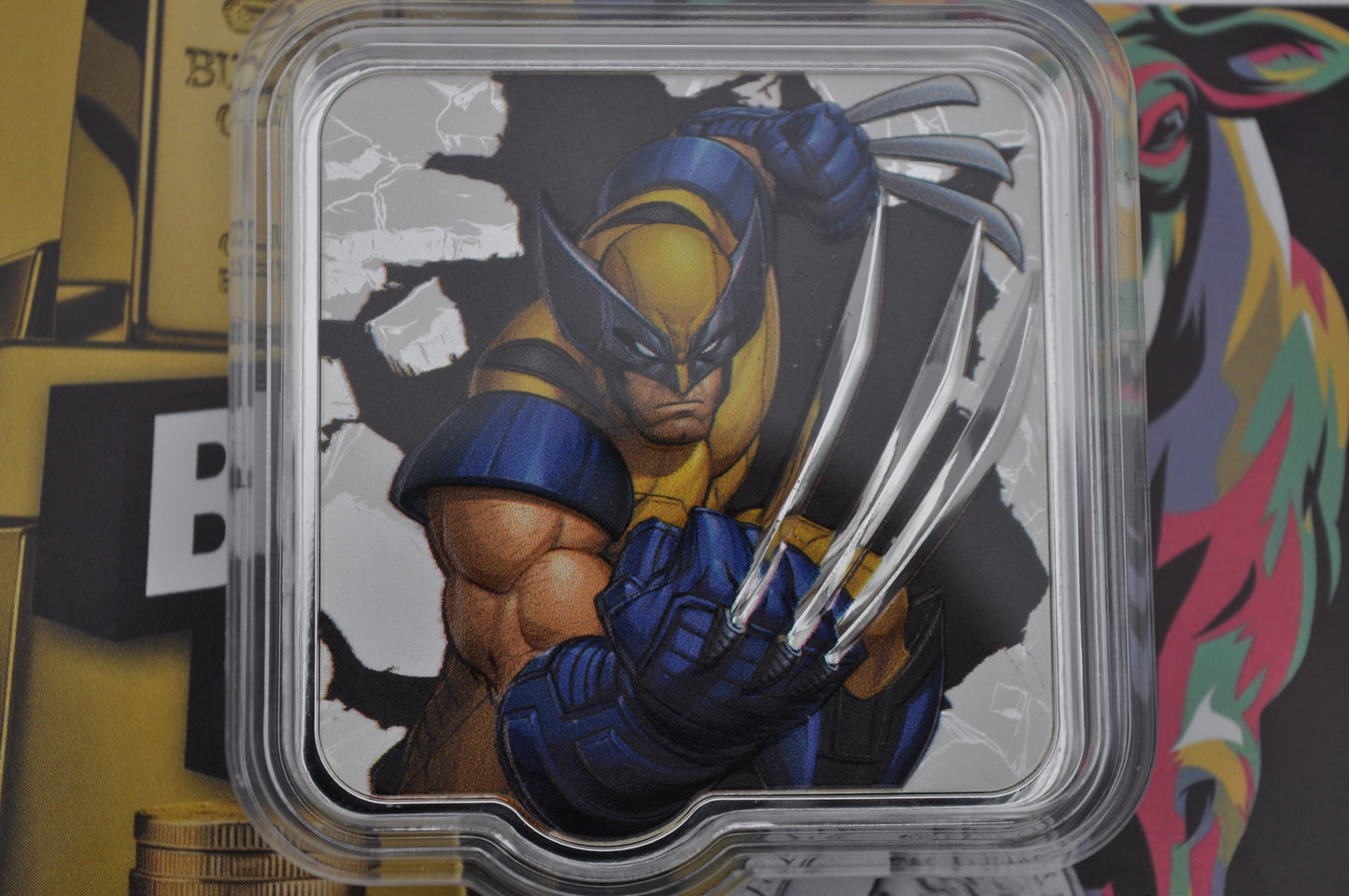 Marvel β Wolverine "Slash" 2oz Silver Collectible Coin | .999 Fine Silver | Agoro Official Release