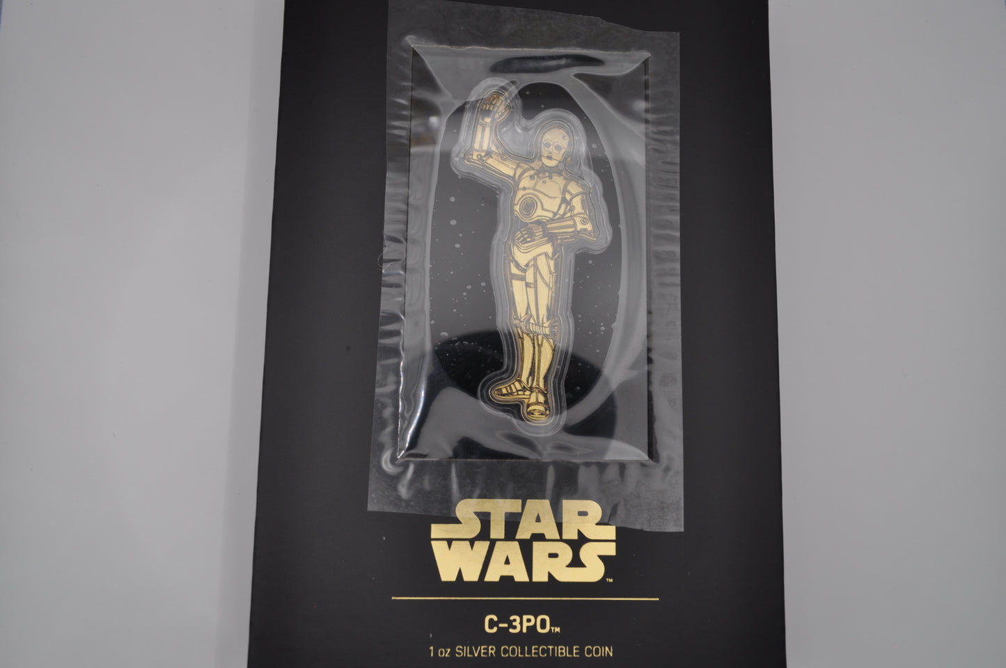 Star Wars™ – C-3PO™ 1oz Silver Collectible Coin | .999 Fine Silver | Agoro Official Release