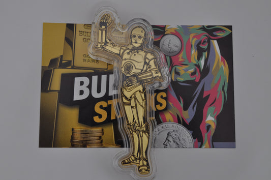 Star Wars™ – C-3PO™ 1oz Silver Collectible Coin | .999 Fine Silver | Agoro Official Release