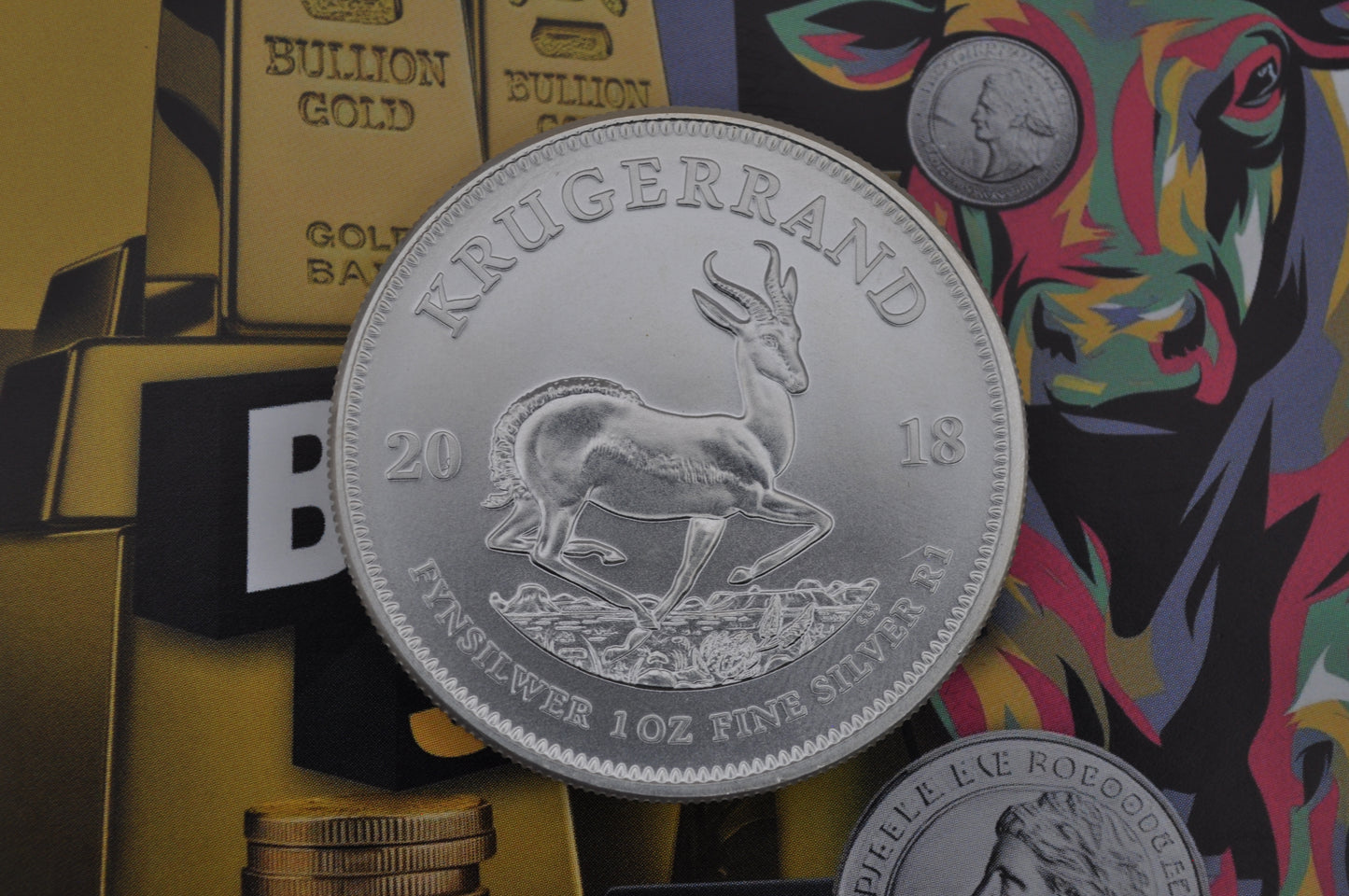 2018 1oz Silver Krugerrand Coin