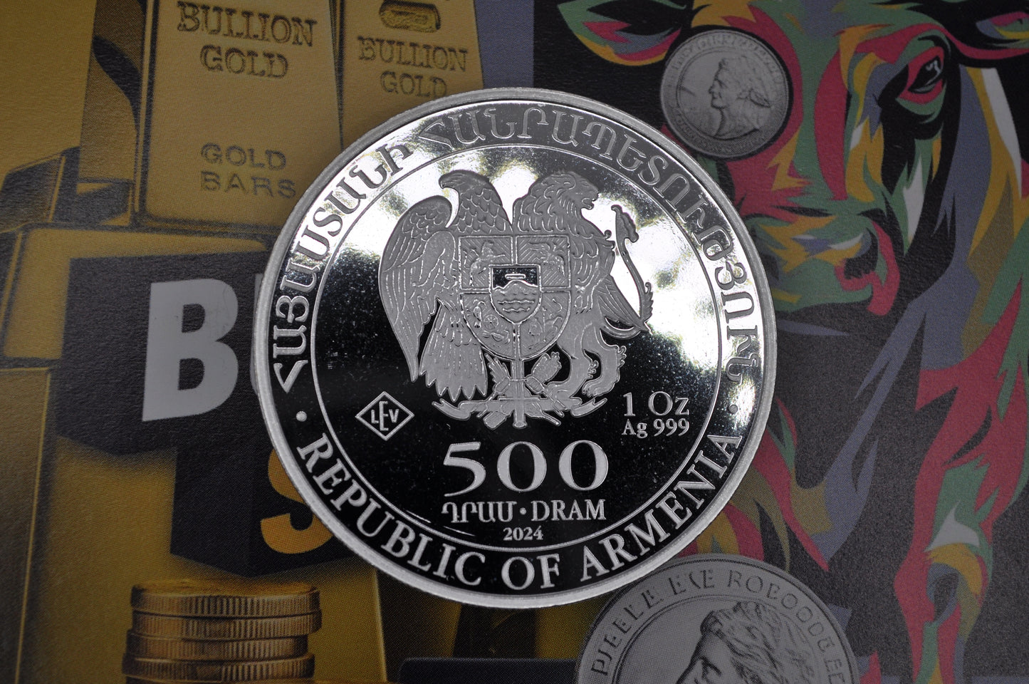 2024 1oz Armenian Noah’s Ark Silver Coin